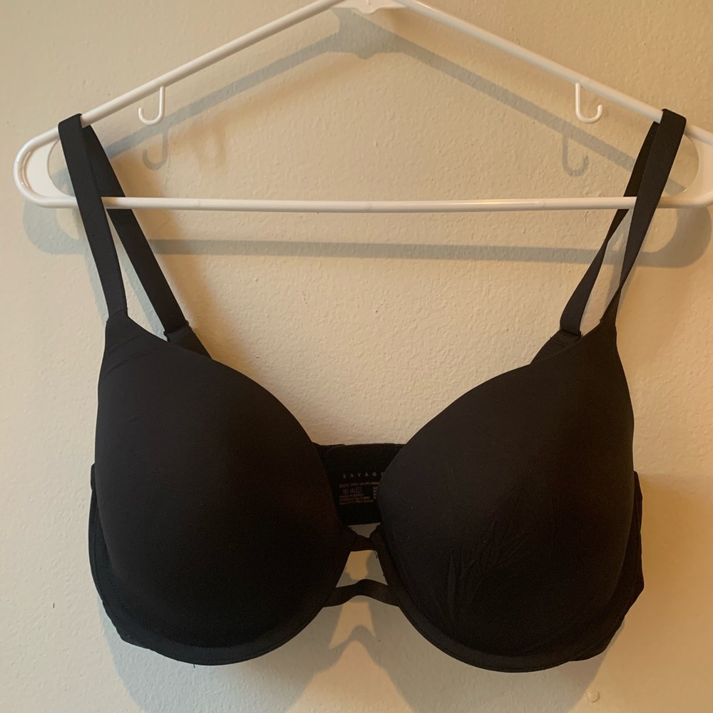 Savage Fenty - Black Push-up Bra 36DD